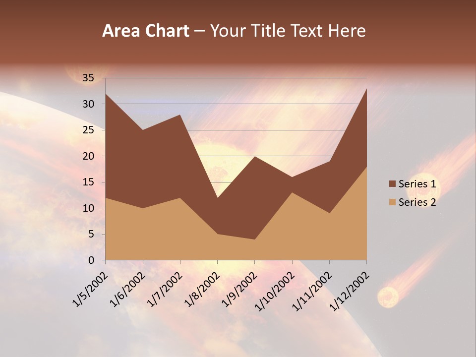 Astronomy Background Bright PowerPoint Template