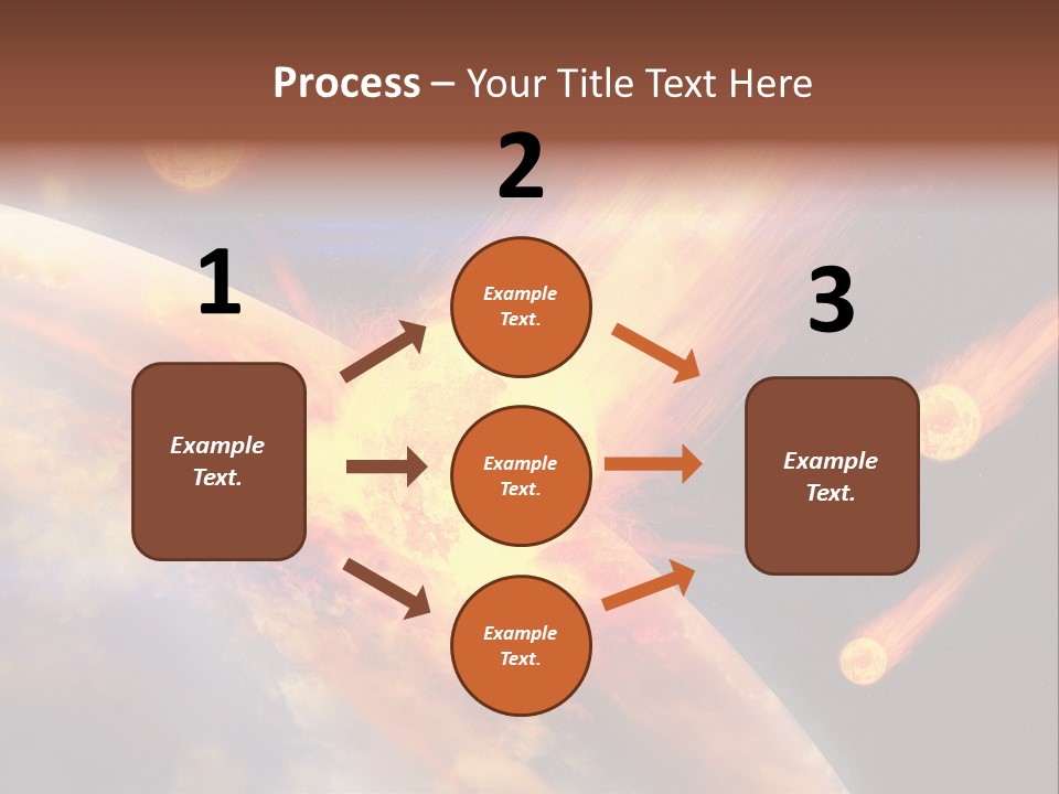 Astronomy Background Bright PowerPoint Template