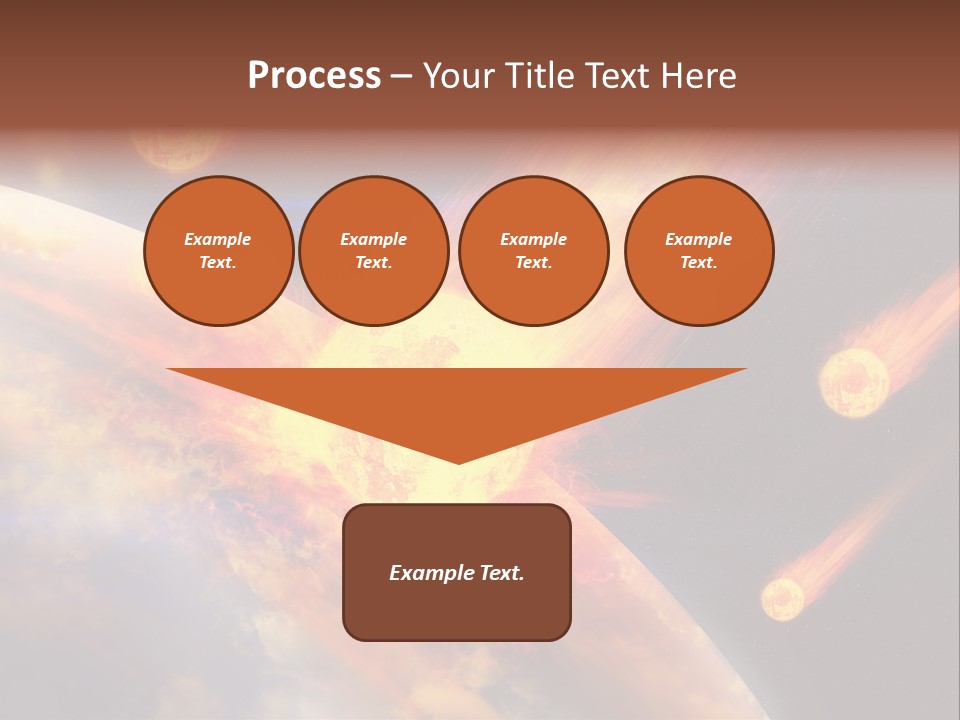 Astronomy Background Bright PowerPoint Template