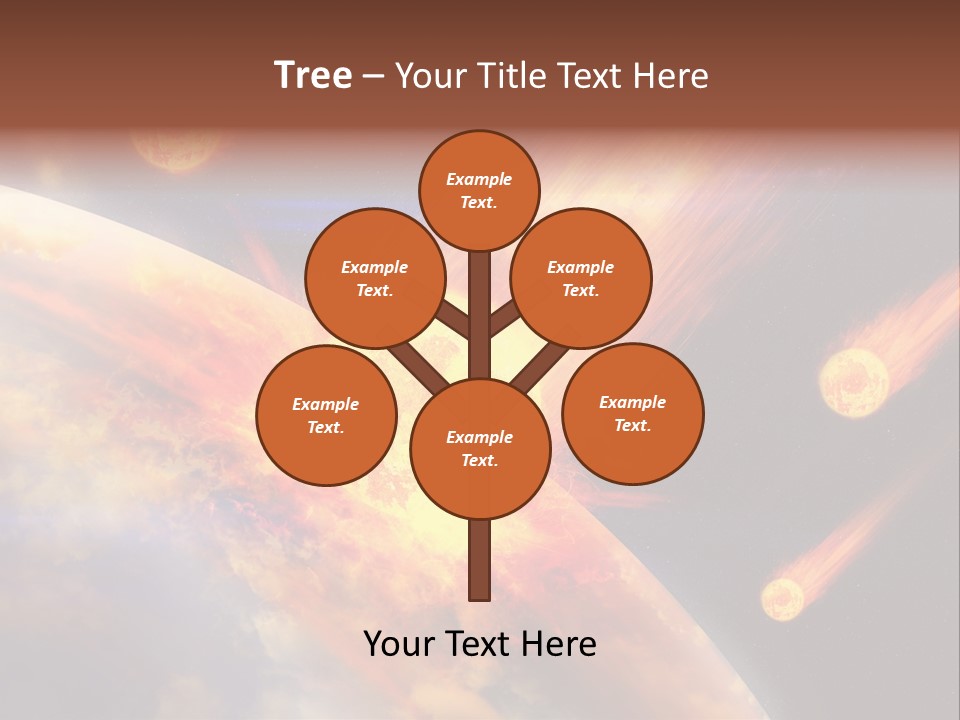 Astronomy Background Bright PowerPoint Template