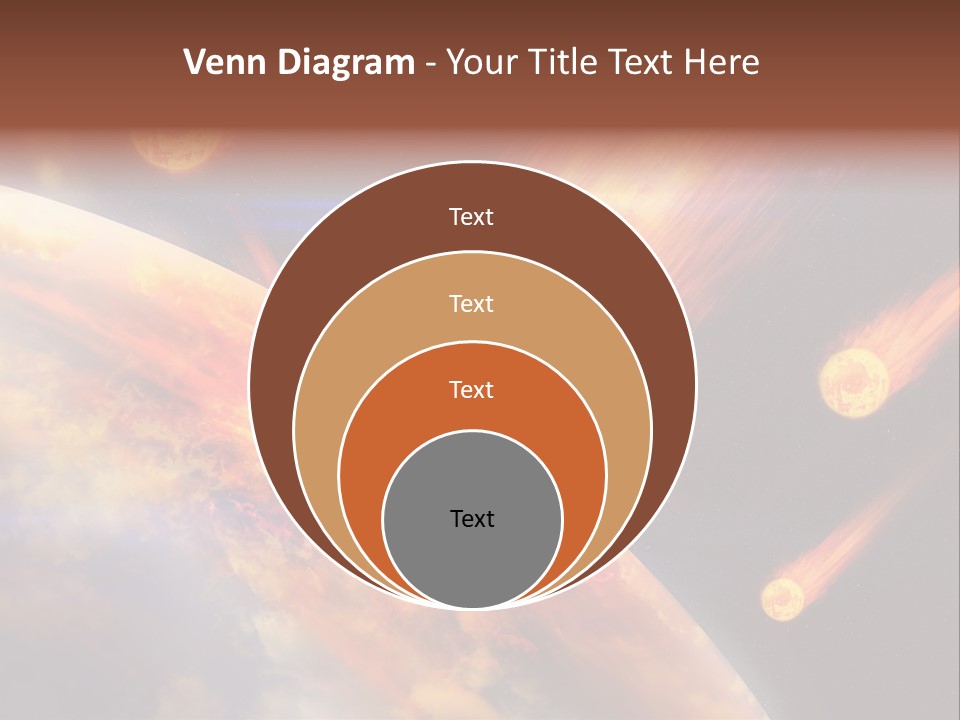 Astronomy Background Bright PowerPoint Template