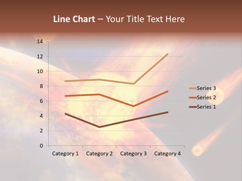 Astronomy Background Bright PowerPoint Template