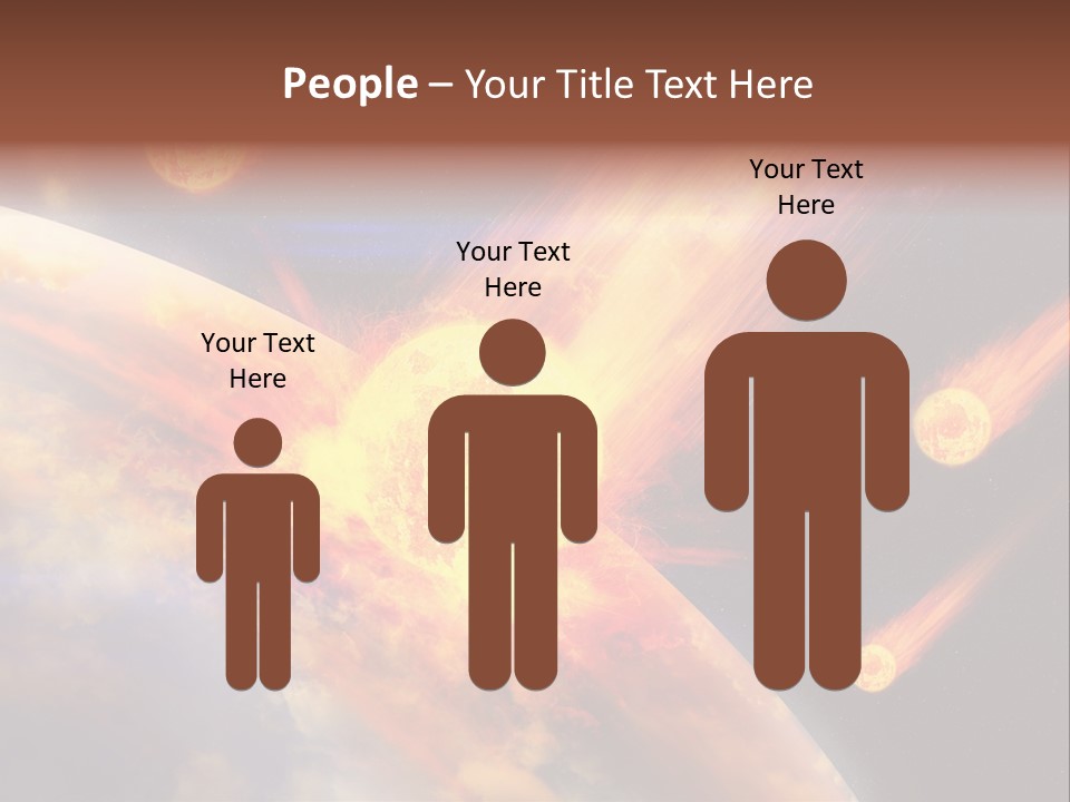 Astronomy Background Bright PowerPoint Template