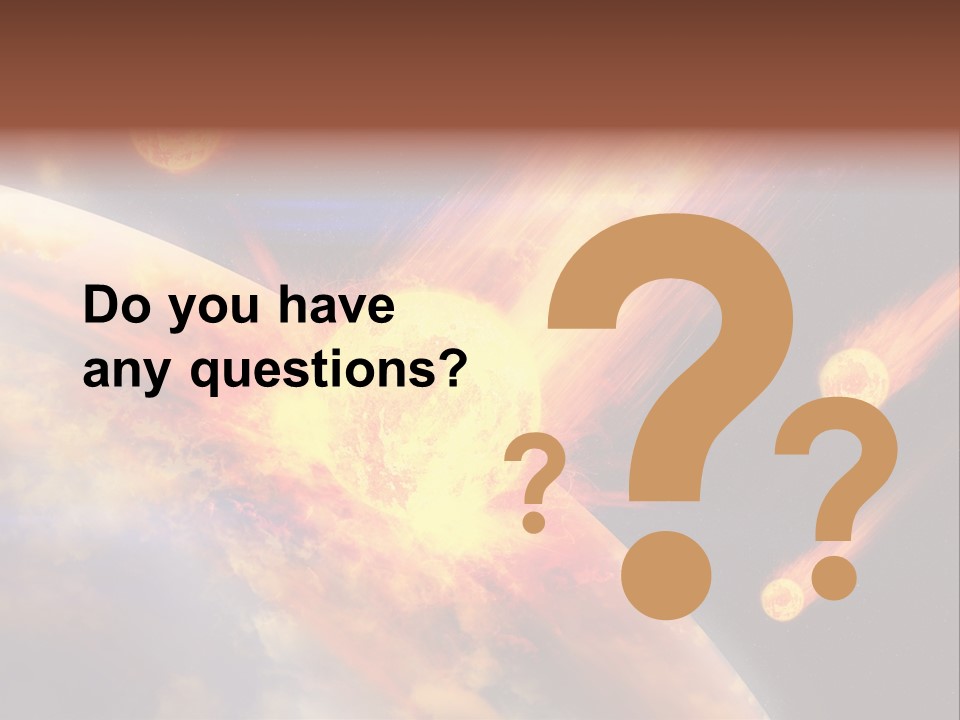 Astronomy Background Bright PowerPoint Template