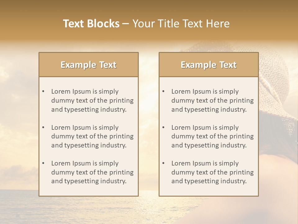 Girl Glasses Young PowerPoint Template