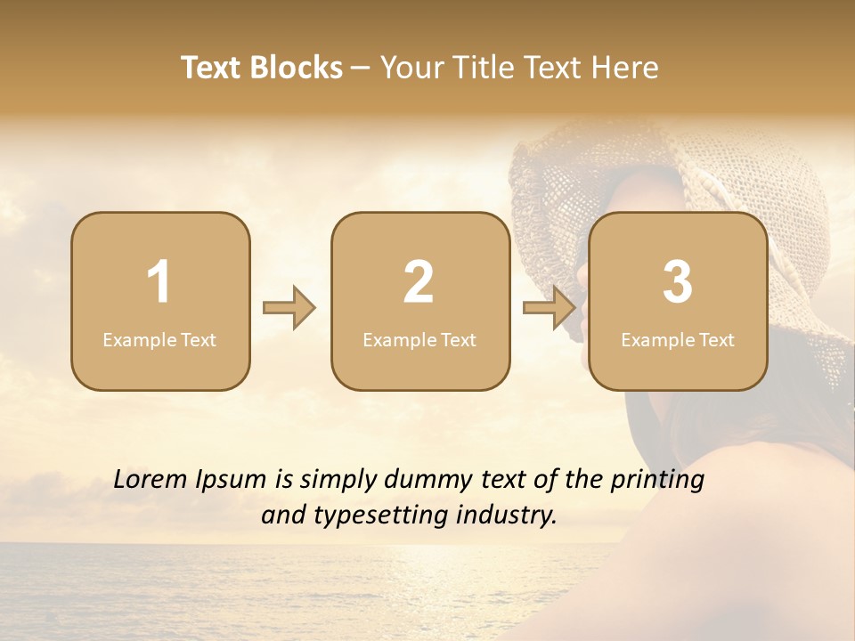 Girl Glasses Young PowerPoint Template