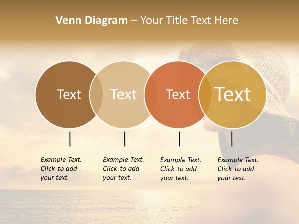 Girl Glasses Young PowerPoint Template