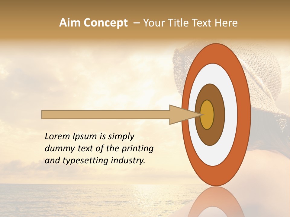 Girl Glasses Young PowerPoint Template