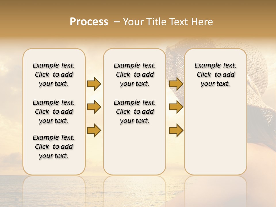 Girl Glasses Young PowerPoint Template