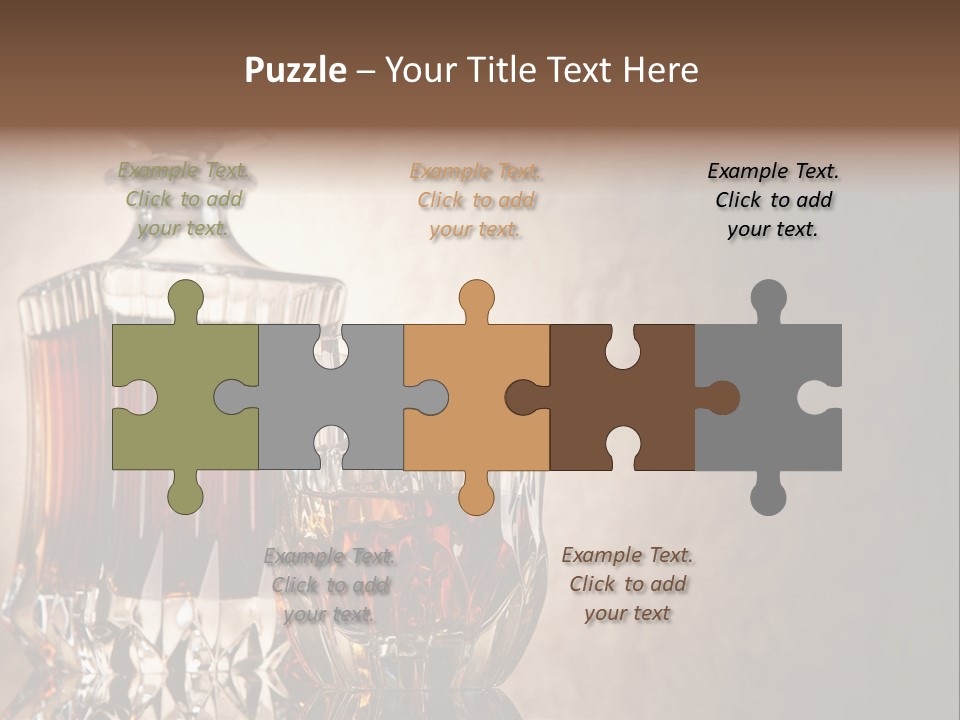 Crystal Life-Style Grill PowerPoint Template