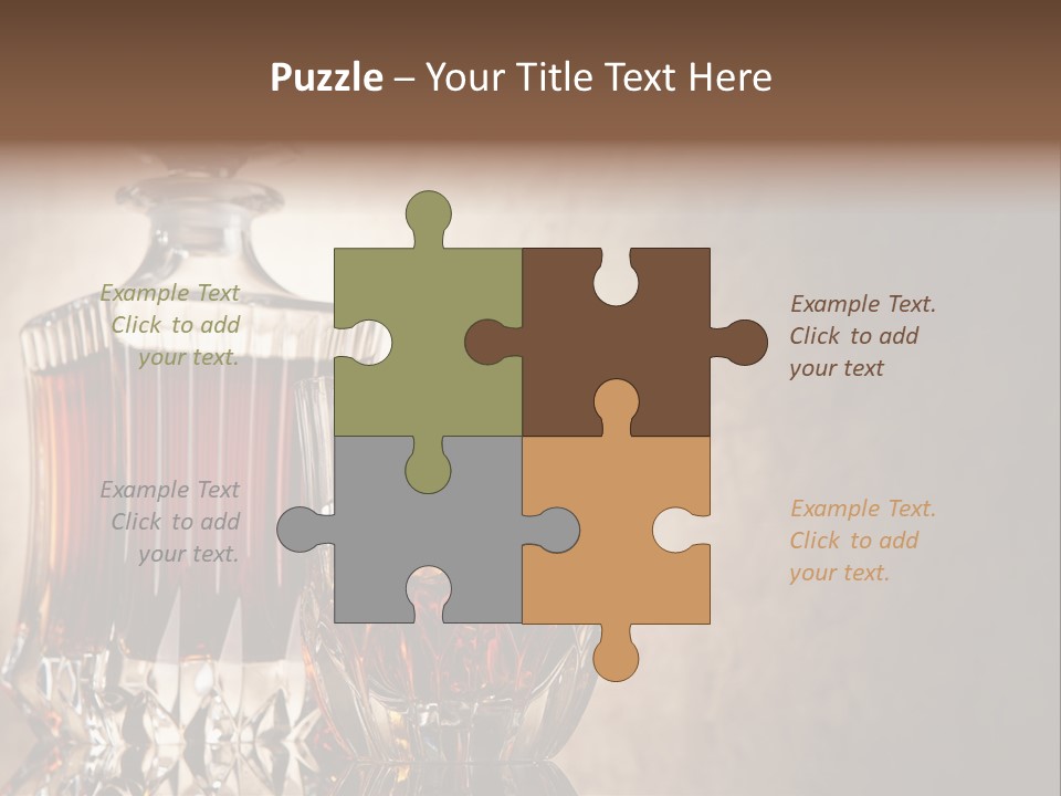 Crystal Life-Style Grill PowerPoint Template