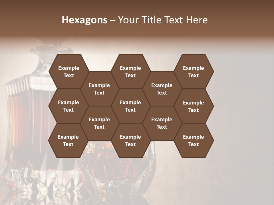 Crystal Life-Style Grill PowerPoint Template