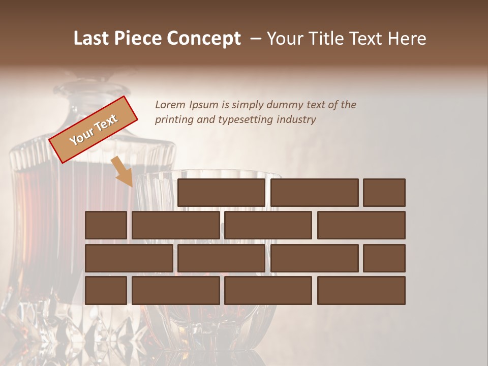 Crystal Life-Style Grill PowerPoint Template