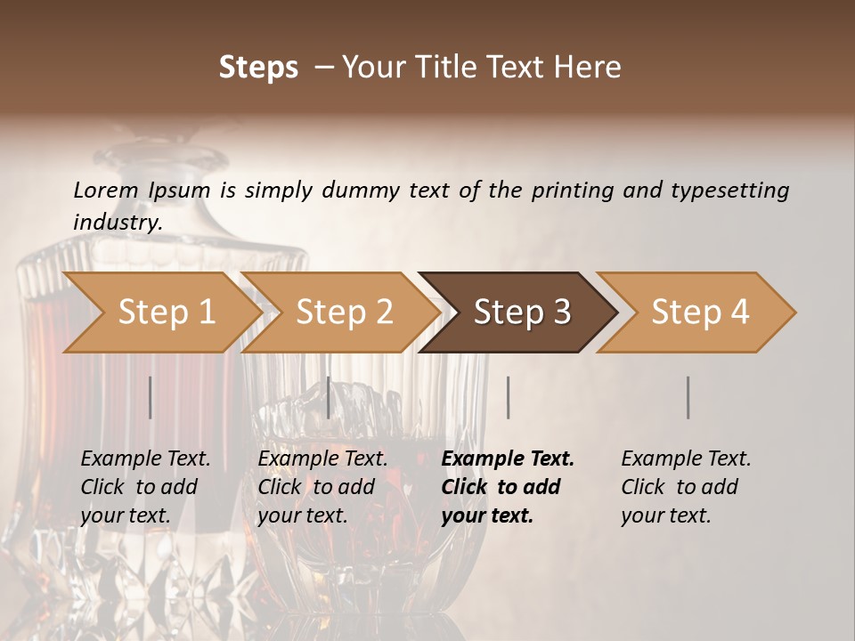 Crystal Life-Style Grill PowerPoint Template