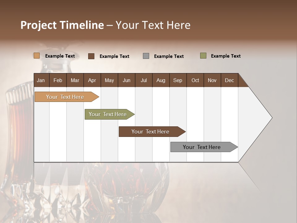 Crystal Life-Style Grill PowerPoint Template