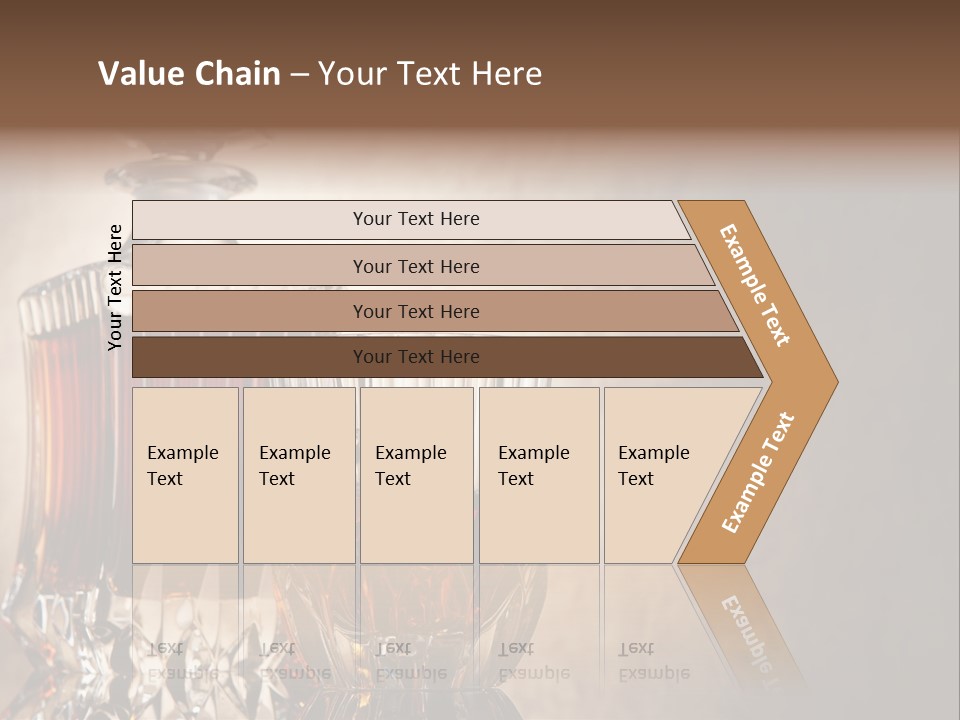 Crystal Life-Style Grill PowerPoint Template