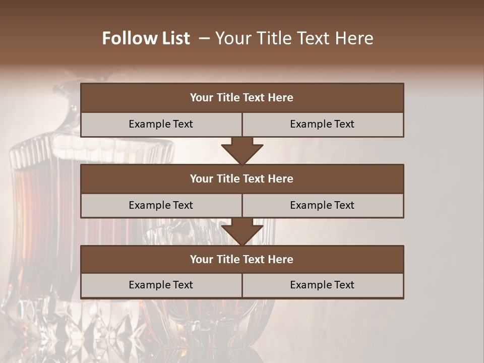 Crystal Life-Style Grill PowerPoint Template