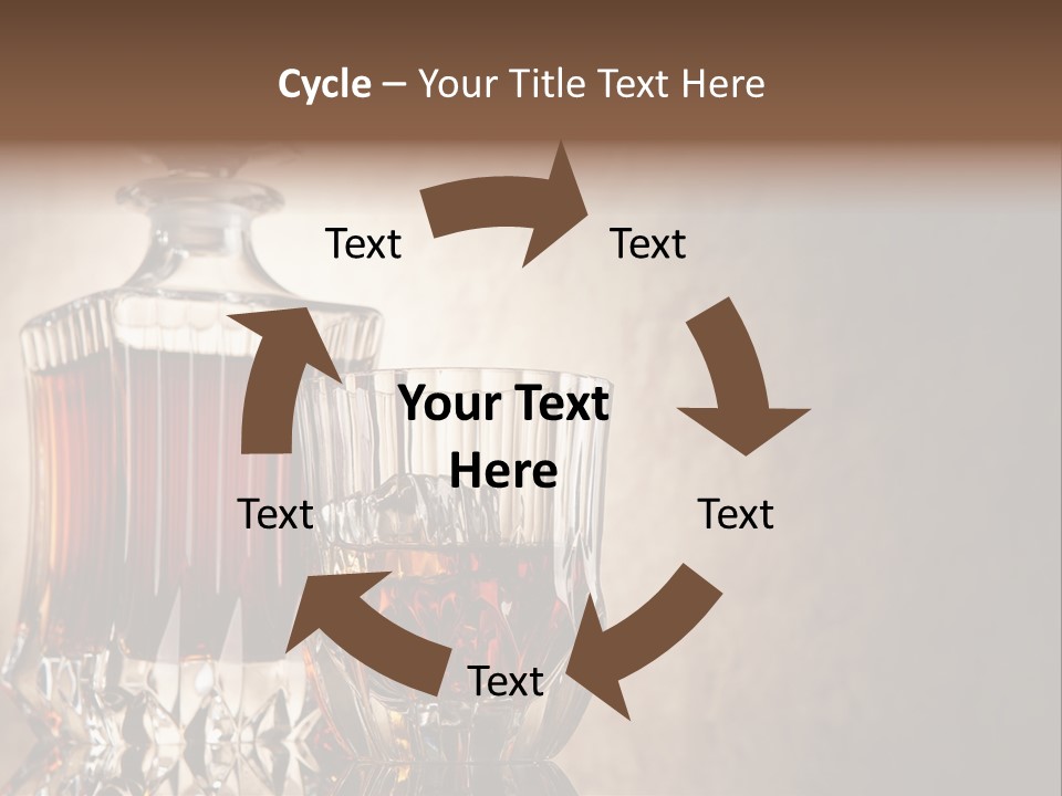 Crystal Life-Style Grill PowerPoint Template