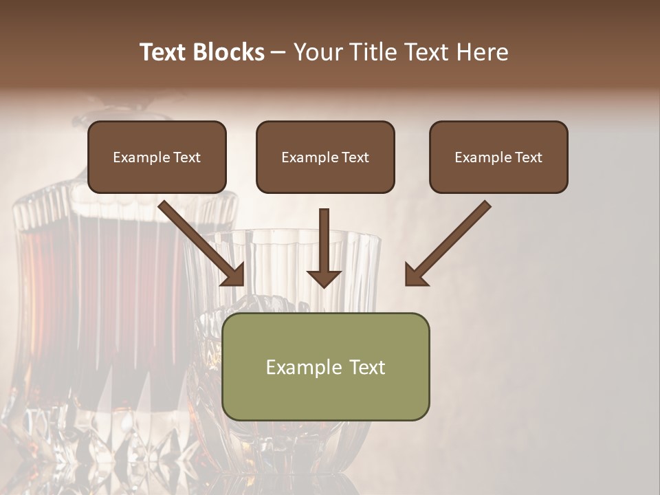 Crystal Life-Style Grill PowerPoint Template