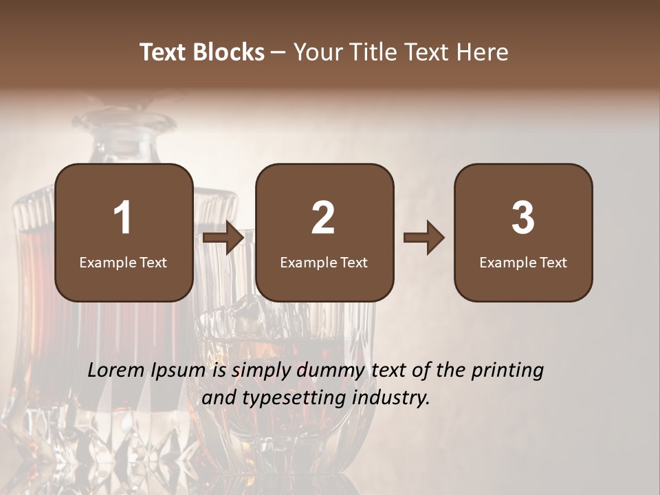 Crystal Life-Style Grill PowerPoint Template