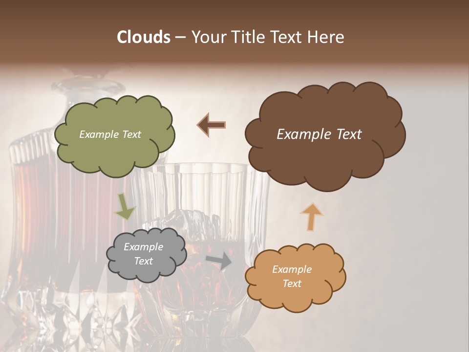 Crystal Life-Style Grill PowerPoint Template