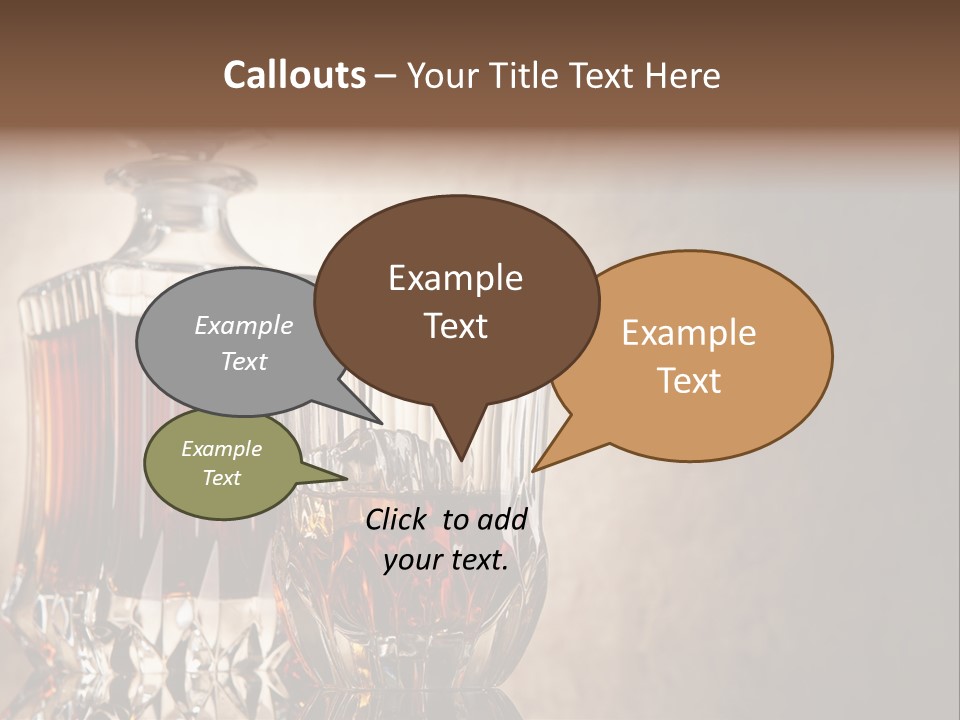 Crystal Life-Style Grill PowerPoint Template