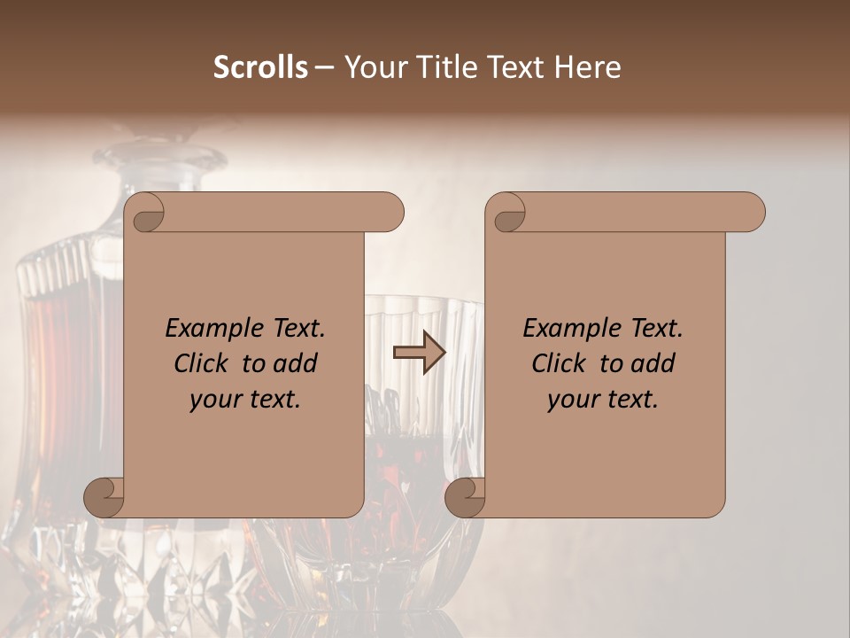 Crystal Life-Style Grill PowerPoint Template
