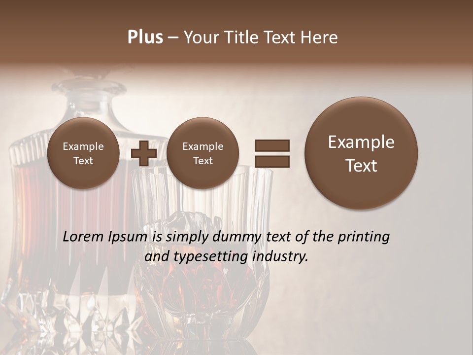 Crystal Life-Style Grill PowerPoint Template