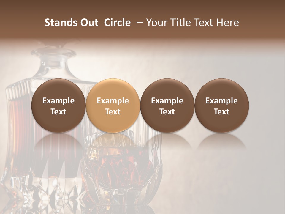 Crystal Life-Style Grill PowerPoint Template