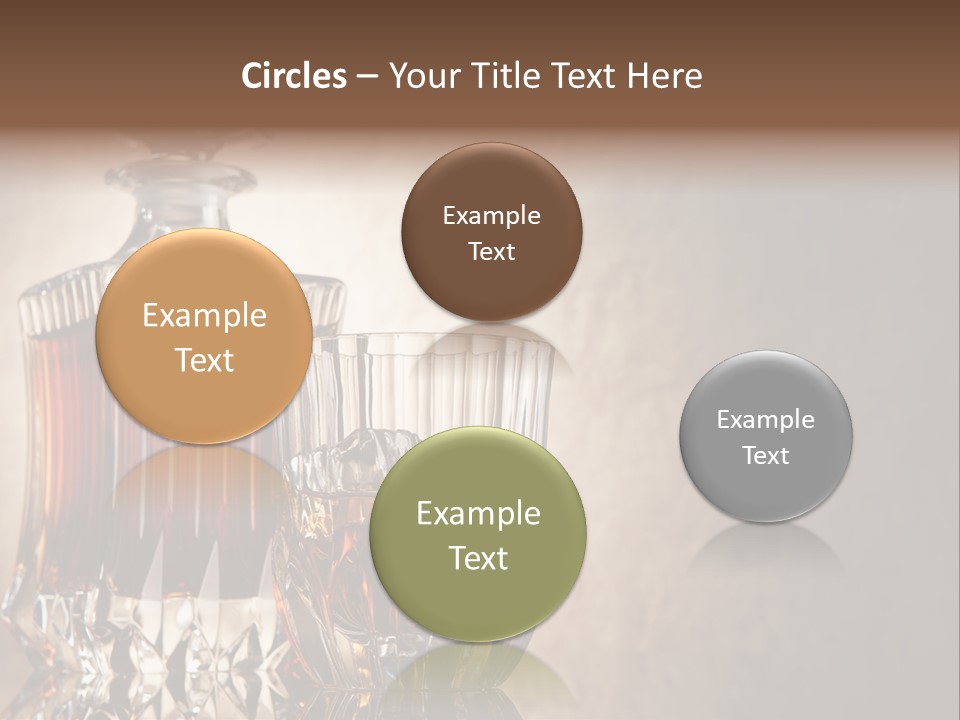 Crystal Life-Style Grill PowerPoint Template