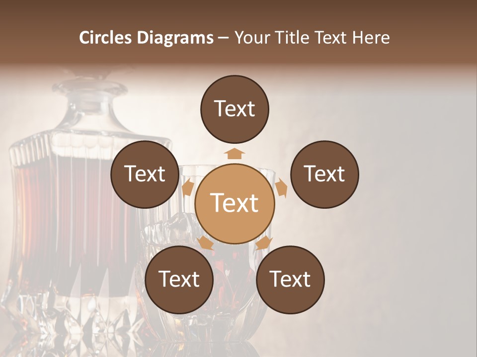 Crystal Life-Style Grill PowerPoint Template