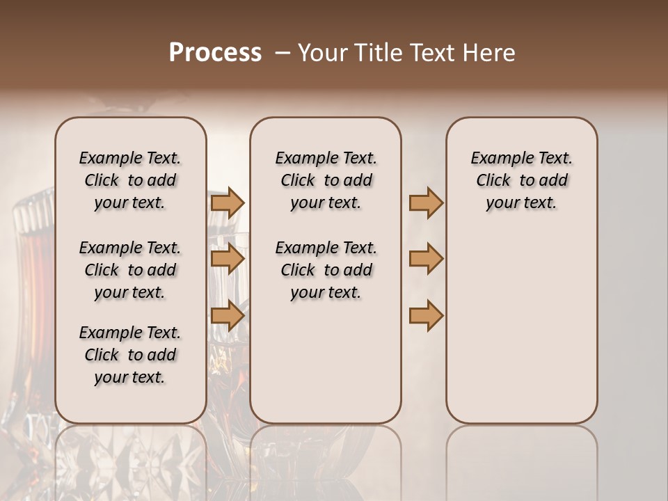 Crystal Life-Style Grill PowerPoint Template