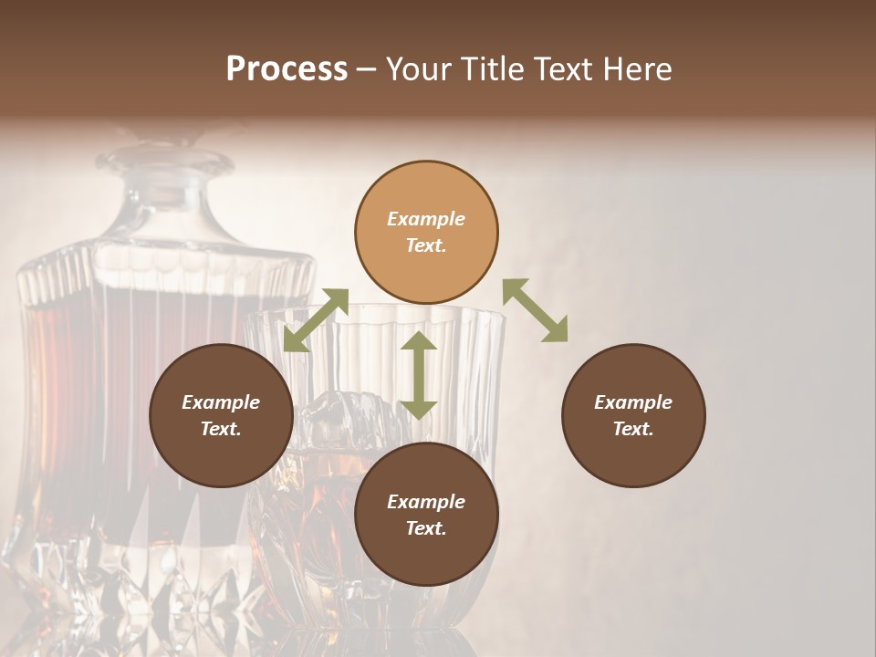 Crystal Life-Style Grill PowerPoint Template