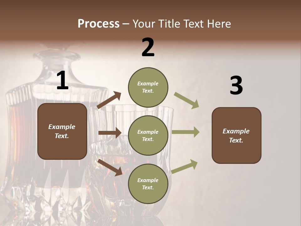 Crystal Life-Style Grill PowerPoint Template
