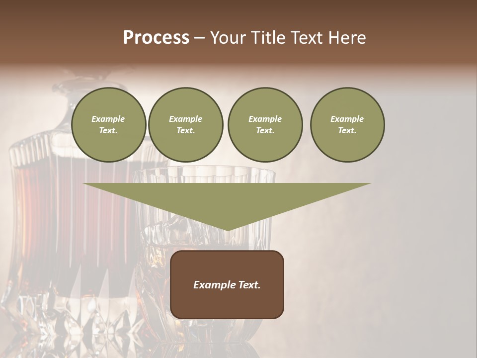 Crystal Life-Style Grill PowerPoint Template