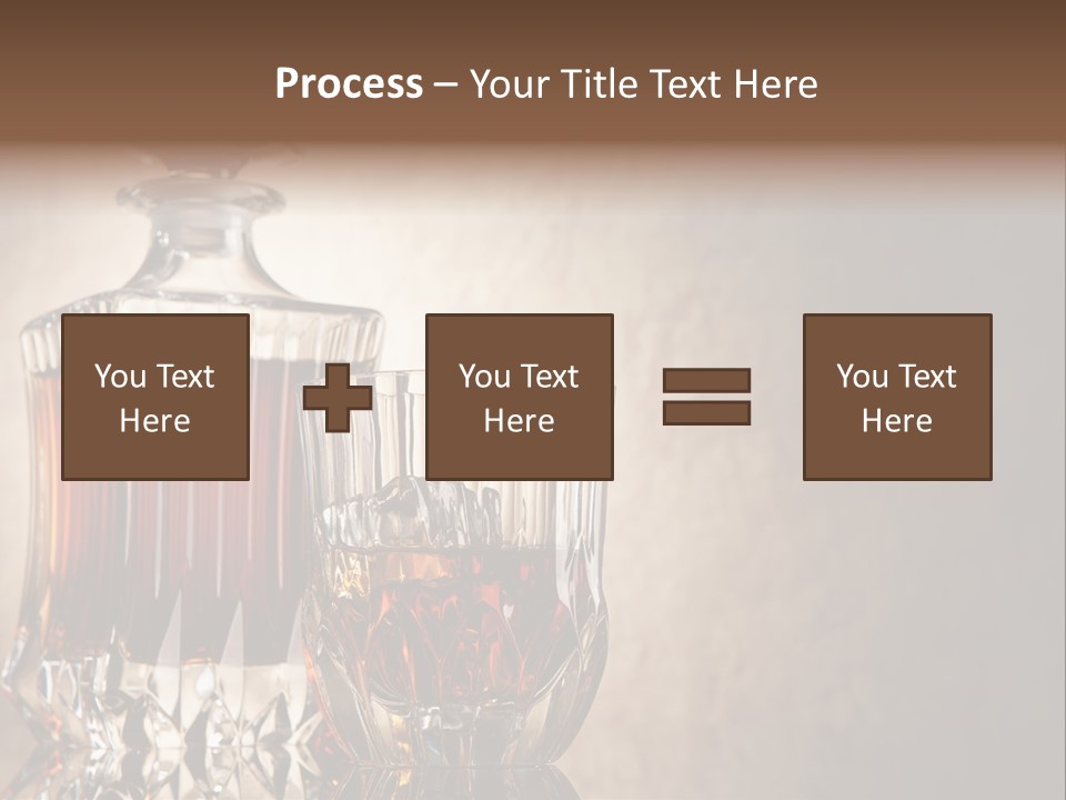 Crystal Life-Style Grill PowerPoint Template