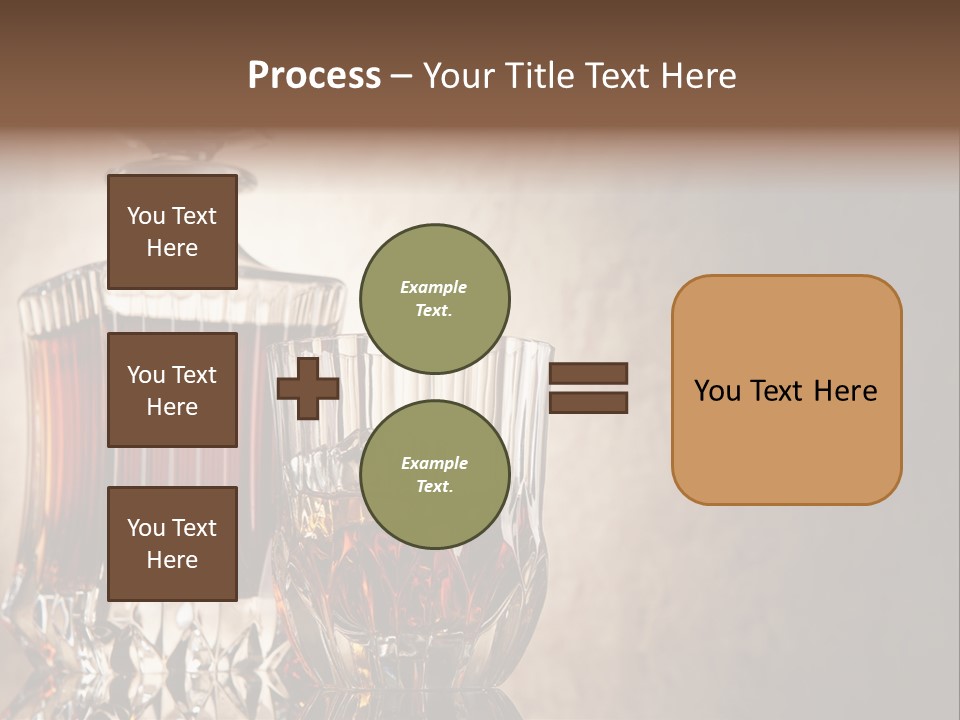 Crystal Life-Style Grill PowerPoint Template