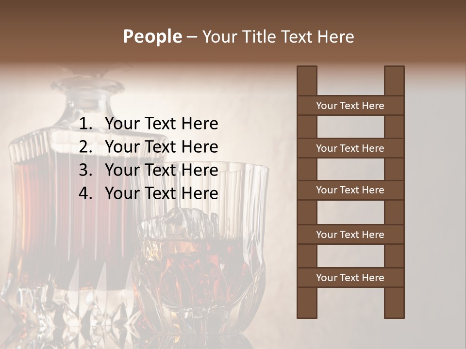 Crystal Life-Style Grill PowerPoint Template