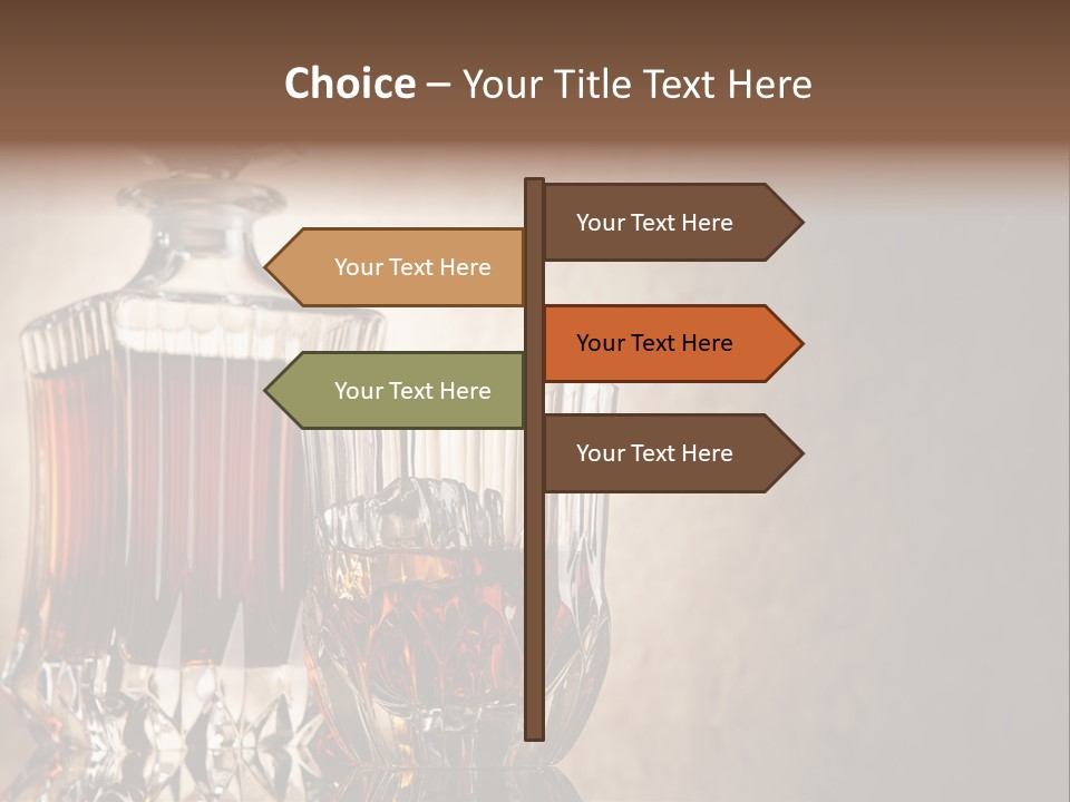 Crystal Life-Style Grill PowerPoint Template