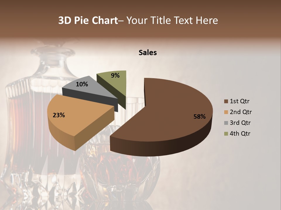 Crystal Life-Style Grill PowerPoint Template