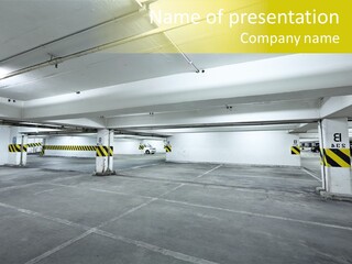 Traffic Floor Large PowerPoint Template