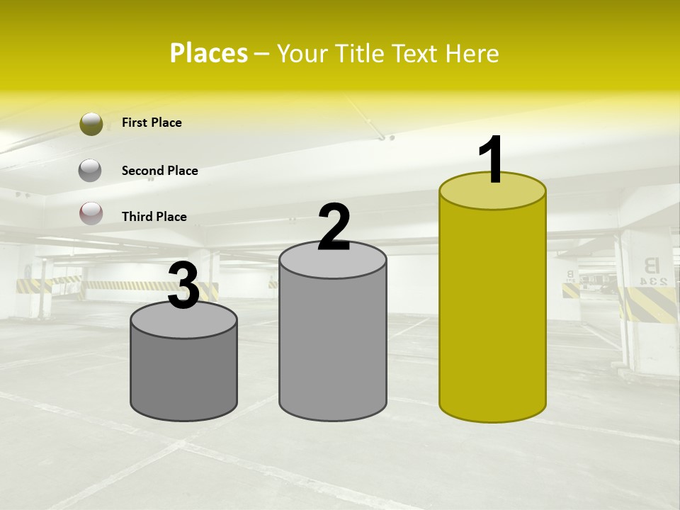Traffic Floor Large PowerPoint Template