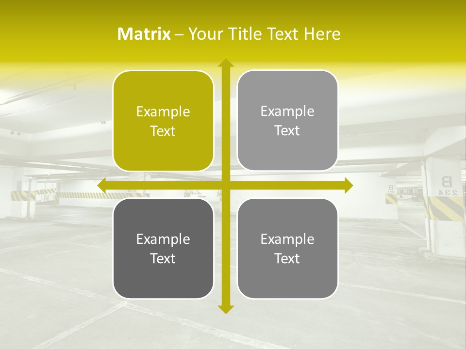 Traffic Floor Large PowerPoint Template