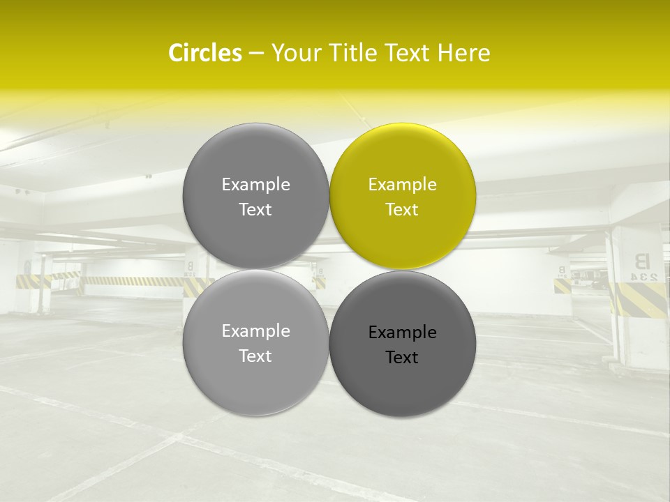 Traffic Floor Large PowerPoint Template