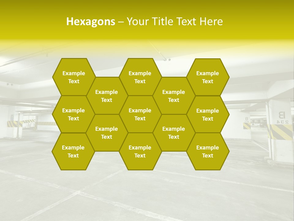 Traffic Floor Large PowerPoint Template