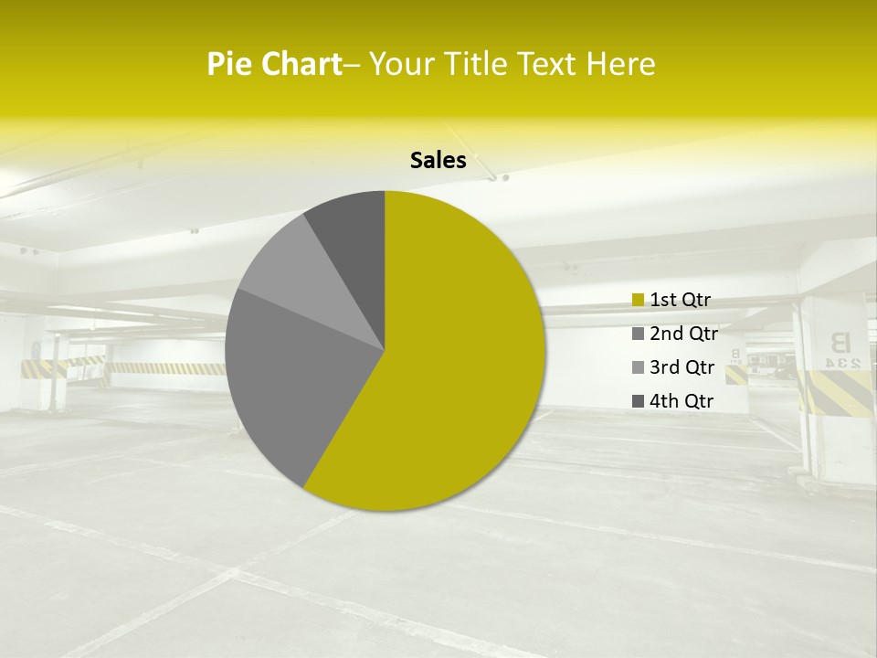 Traffic Floor Large PowerPoint Template