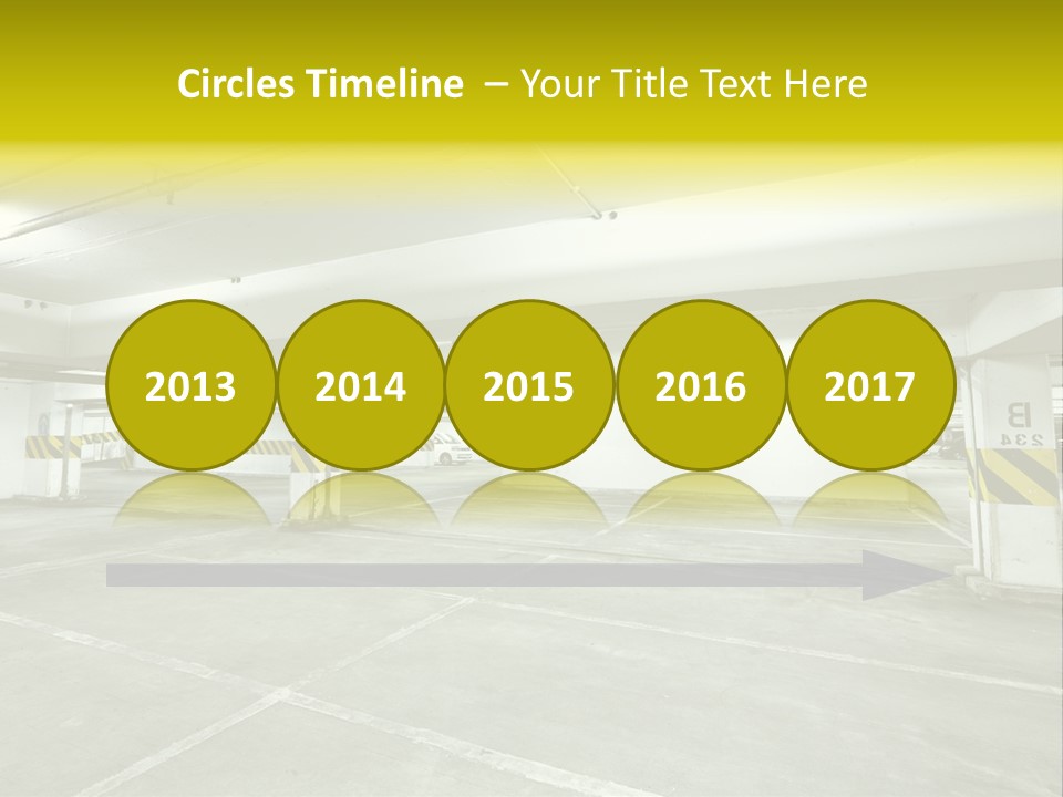 Traffic Floor Large PowerPoint Template