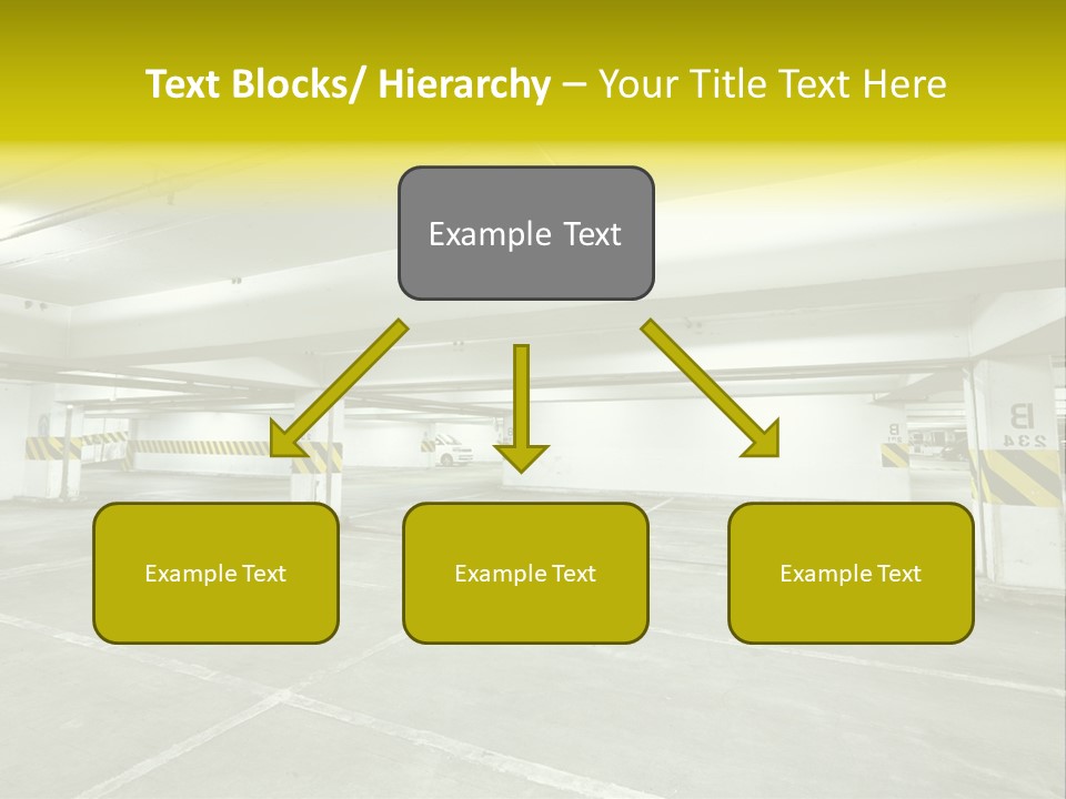Traffic Floor Large PowerPoint Template