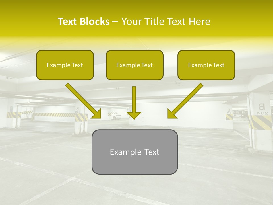 Traffic Floor Large PowerPoint Template