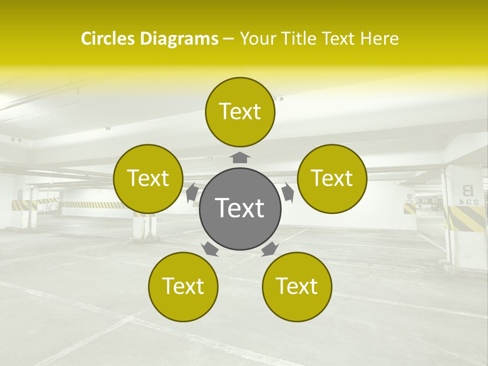 Traffic Floor Large PowerPoint Template